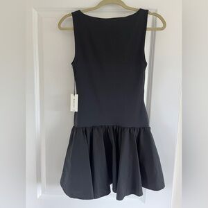 Aritzia Babaton Black Segment Mini Dress Size Small